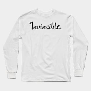 Invincible. Long Sleeve T-Shirt